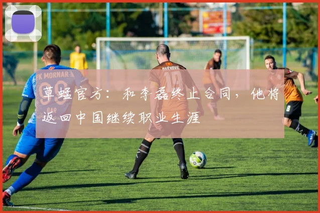 草蜢官方：和李磊终止合同，他将返回中国继续职业生涯